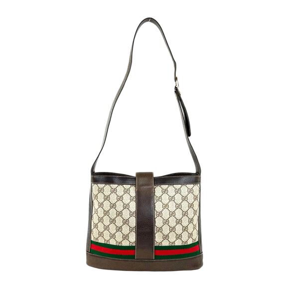 Gucci Vintage Monogram Sherry Line Shoulder Bag - Picture 2 of 7